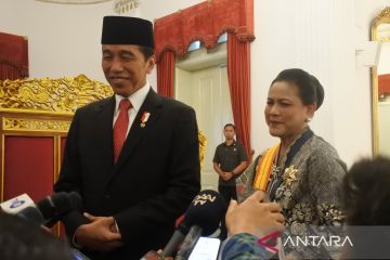 Jokowi: Iriana terima tanda kehormatan atas pertimbangan Dewan Gelar