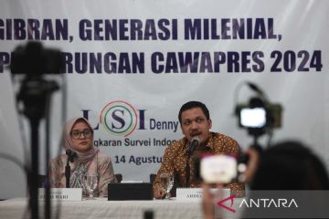 Rilis survei Gibran menguat sebagai Cawapres Prabowo 