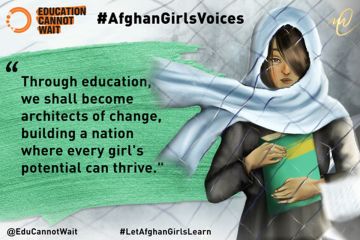 Para Gadis Remaja di Afghanistan Serukan Hak Pendidikan Mereka Lebih Keras dari 2 Tahun Lalu