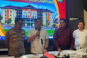 Polda Lampung tangkap tiga kurir dengan barang bukti 11,38 kilogram