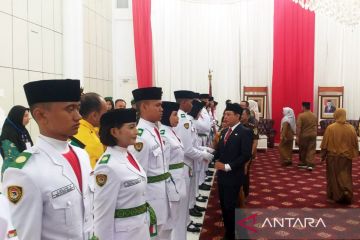 Pemkot Bengkulu kukuhkan 30 paskibraka untuk HUT ke-78 RI