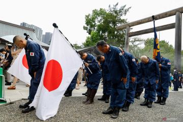 Peringatan 78 tahun penyerahan Jepang dalam Perang Dunia Kedua