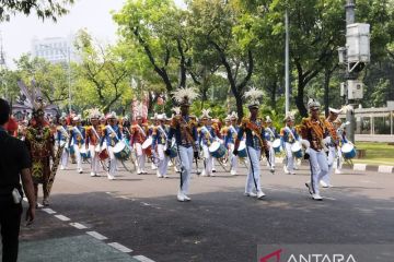 Jalan sekitar Istana Merdeka kembali dibuka usai gladi resik upacara