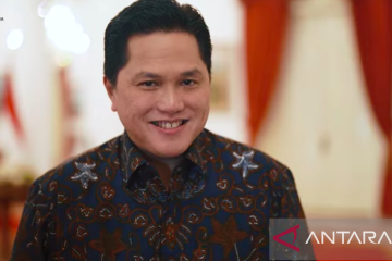 Erick Thohir masuk bursa cawapres Ganjar: Saya tegak lurus ke presiden