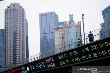 Saham China berakhir menguat, indeks Shanghai terangkat 0,43 persen