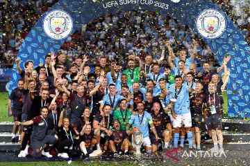 Manchester City juara Piala Super Eropa 2023 