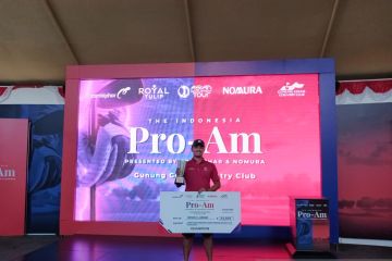 Kevin Akbar raih gelar golf profesional pertamanya di turnamen Pro-Am