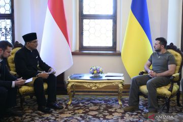 Presiden Ukraina tiba di Swedia untuk bertemu keluarga kerajaan