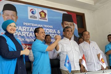 Partai Gelora-Gerindra bertemu bahas teknis dukungan untuk Prabowo