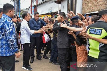 Presiden temukan harga komoditas murah saat ke Pasar Sukaramai Medan