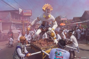 Kirab peringatan HUT Kemerdekaan RI di Yogyakarta