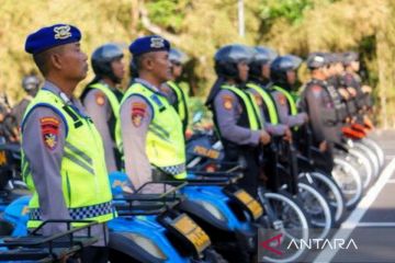 614 personel gabungan Polda Bali amankan tiga pertemuan internasional