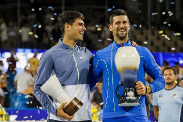Djokovic makin dekat dengan poin peringkat satu Alcaraz