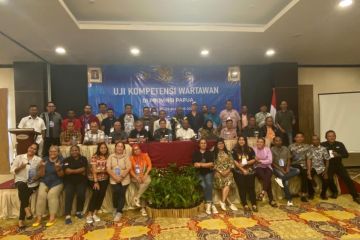 Dewan Pers:  29 dari 30 peserta UKW di Papua lulus ujian