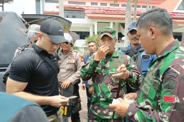 Dandim 0316 terluka saat pengamanan aksi demo di Kantor BP Batam