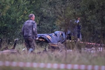 Warga ceritakan saat-saat terakhir jatuhnya pesawat Yevgeny Prigozhin