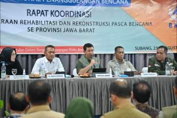 BNPB minimalisasi dampak bencana dengan peringatan dini di Jabar