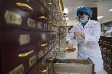 Pameran industri pengobatan tradisional China dibuka di Gansu