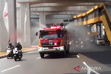 DKI kerahkan 20 mobil pemadam kebakaran untuk atasi polusi udara