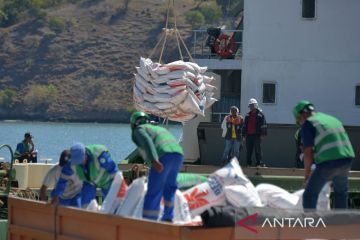 FOTO - Kedatangan beras impor asal Thailand di Aceh