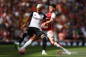 Gol debut Declan Rice warnai kemenangan Arsenal atas Man United 3-1