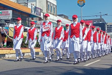 Pawai Pembangunan HUT Ke-78 RI di Babel