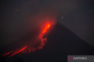 Gunung Merapi luncurkan 144 kali guguran lava selama sepekan ini