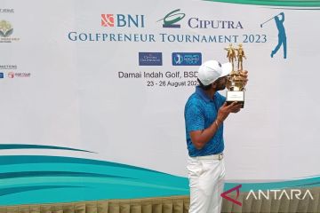 Yuvraj Singh Sandhu tutup BNI Ciputra Golfpreneur dengan jadi juara