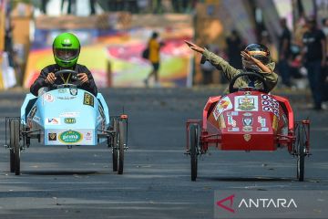 Lomba Kereta Peti Sabun di Bandung