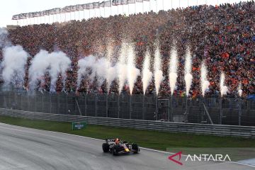 Max Verstappen juara balapan F1 GP Belanda 2023