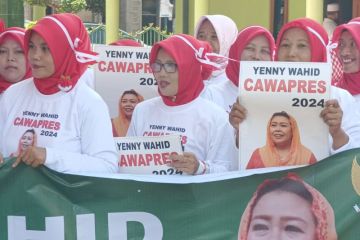 Forum Ning dan Nyai NU deklarasikan dukungan Yenny Wahid maju cawapres