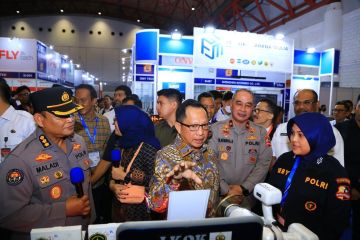 Polri pamerkan peralatan cangih di pameran ITE 2023