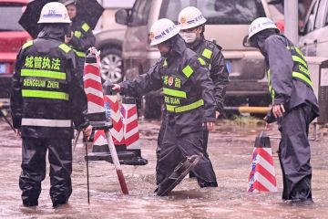 China aktifkan tanggap darurat Level IV banjir di wilayah selatan