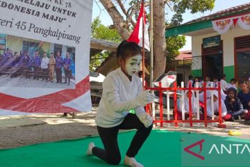 SDN 45 Pangkalpinang asah bakat siswa lewat perlombaan HUT Ke-78 RI