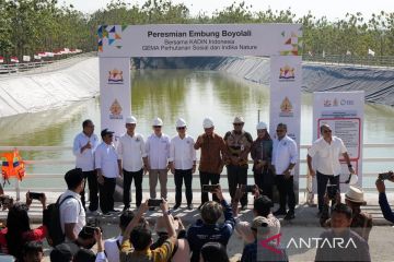 Kadin Indonesia resmikan embung di Boyolali dukung perhutanan sosial