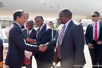 Jokowi bertemu Presiden Kenya bahas sejumlah kerja sama