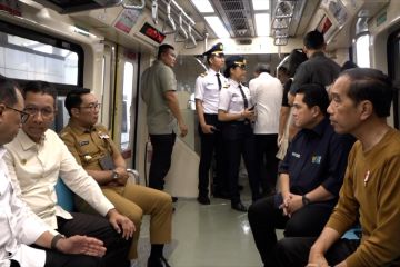 Coba LRT Jabodebek, Presiden Jokowi prioritaskan keselamatan