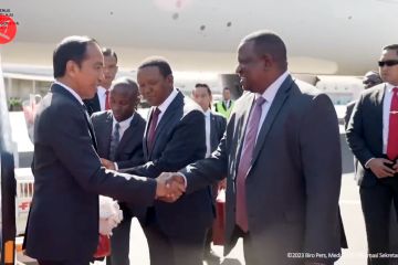 Menlu sebut kunjungan Jokowi ke Kenya perkuat soliditas kedua negara