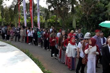 Begini suasana di istana jelang upacara penurunan bendera