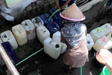 BPBD Temanggung salurkan 100.000 liter air bersih ke lima kecamatan