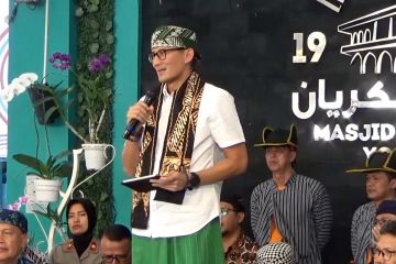 Gandeng masjid di Yogyakarta, Sandiaga Uno luncurkan Modal Berkah