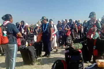 Hindari topan, kontingen Pramuka Indonesia pindah ke asrama Wonkwang