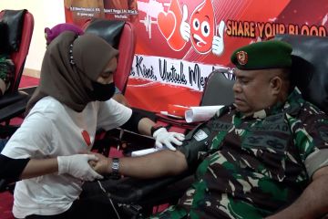 HUT RI Ke-78, Pemprov Papua target 200 kantong darah untuk stok PMI