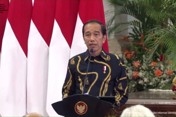 Jokowi apresiasi inflasi terkendali dan tercatat lebih rendah dari AS