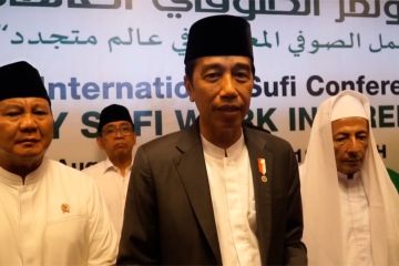 Jokowi ingin Indonesia dikenal jadi contoh Islam moderat