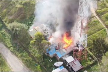KKB bakar rumah dan tower telekomunikasi di Kabupaten Puncak