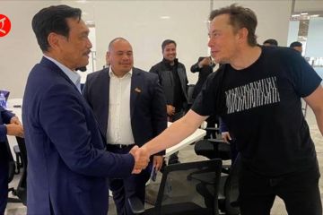 Luhut sebut Elon Musk akan ke Indonesia pada September