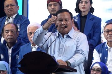 Prabowo umumkan koalisi pendukungnya bernama Koalisi Indonesia Maju