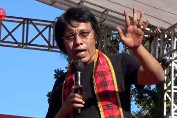 Ribuan warga di Kendari hadiri deklarasi pemenangan Ganjar Pranowo