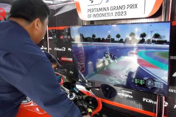 Pertamina ajak warga Semarang rasakan sensasi jadi pembalap MotoGP